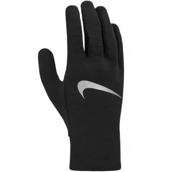 Nike Therma-Fit vyriškos bėgimo pirštinės juodos XL