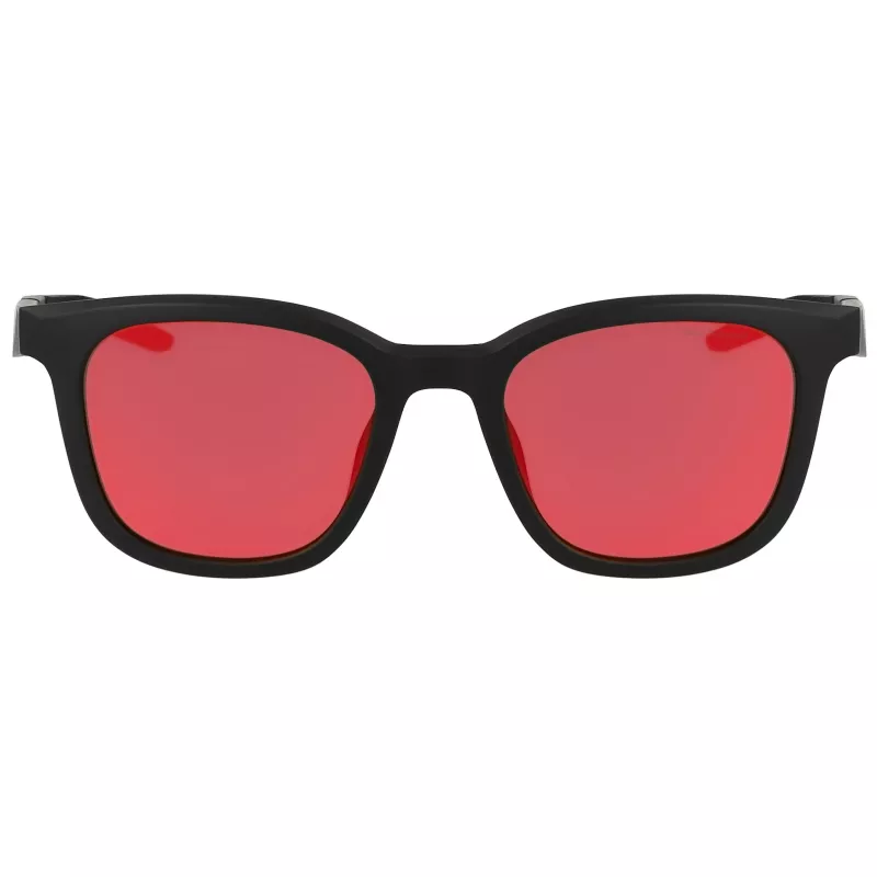 NIKE Unisex Radeon akiniai nuo saulės - 52/20/145 mm - matinio juodo rėmelio, dūminiai pilki lęšiai