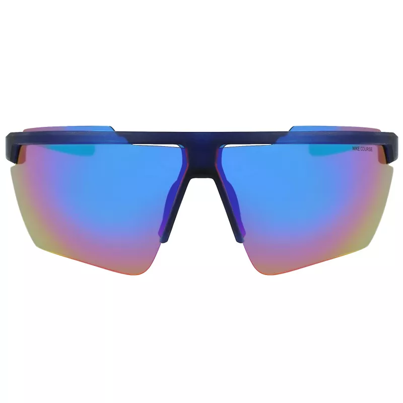 Nike Windshield Pro vyriški akiniai nuo saulės - matinė juoda / tamsiai pilka - 80 mm lęšis