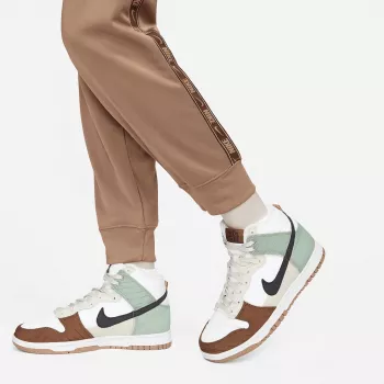 Nike moteriškos NSW PK Tape reguliaraus prigludimo kelnės Cacao Wow DM4645-256