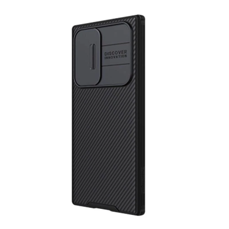 Nillkin CamShield Pro dėklas, skirtas Samsung Galaxy S22 Ultra (juodas)