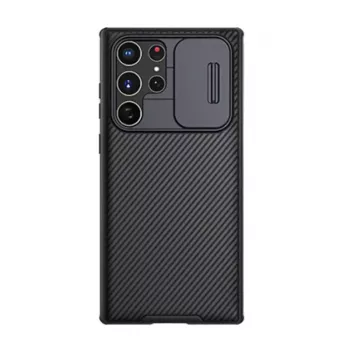 Nillkin CamShield Pro dėklas, skirtas Samsung Galaxy S22 Ultra (juodas)