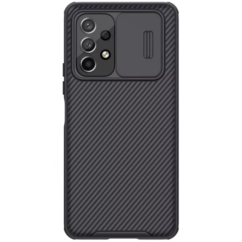 Nillkin CamShield PRO Hard Case, skirta Samsung Galaxy A53 5G, juoda