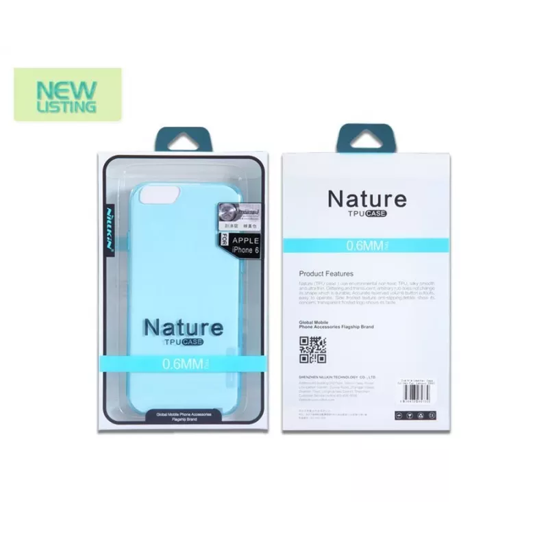 Nillkin Nature TPU Back Cover, skirta Xiaomi Redmi Note 4 / Note 4X - Pilka