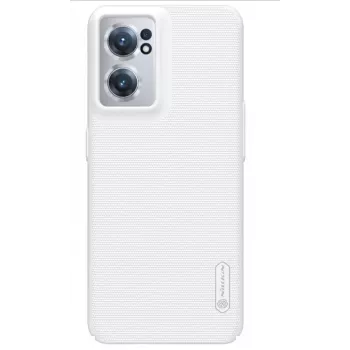 Nillkin Super Frosted Shield Back Cover, skirta OnePlus Nord CE 2 5G - balta