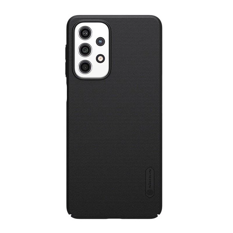 Nillkin Super Frosted Shield Case, skirtas Samsung Galaxy A33 5G (juoda)