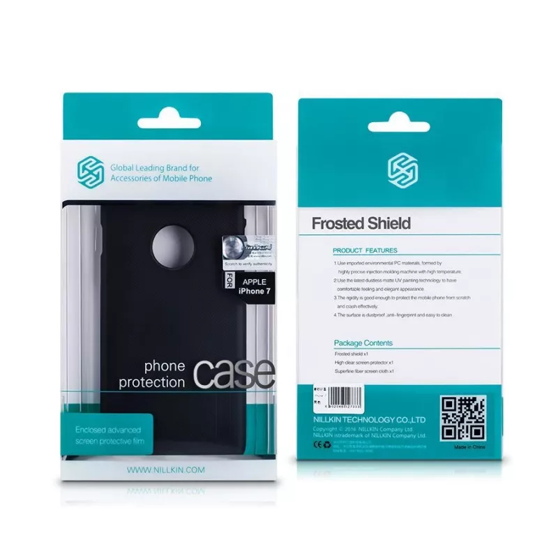 Nillkin Super Frosted Shield Case, skirtas Xiaomi Redmi Note 4 / Note 4X - Raudona