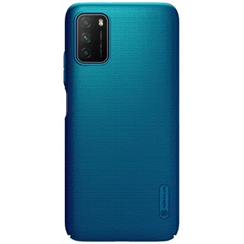 Nillkin Xiaomi Poco M3 Super Frosted Shield Case Peacock Blue