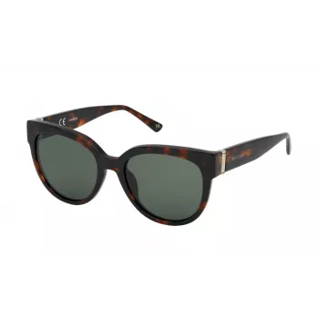 NINA RICCI Moteriški akiniai nuo saulės SNR2615409AT Drugelio/katės akies rudi Havana 54mm
