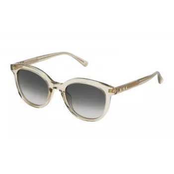 Nina Ricci moteriški akiniai nuo saulės SNR264-50097N Havana rudi gradientiniai 50 mm