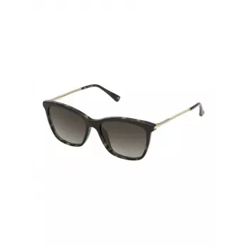 NINA RICCI Moteriški akiniai nuo saulės SNR267-5403KU Havana Brown Gradient Butterfly Acetate 54mm