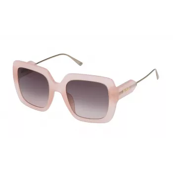 Nina Ricci moteriški akiniai nuo saulės SNR299-5302G1 Havana rudi gradientiniai 53/22/140 mm
