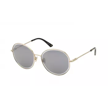 NINA RICCI Moteriški akiniai nuo saulės SNR320M58300Y Drugelio formos acetatinis rėmas Pilki gradientiniai lęšiai 58mm