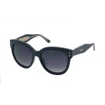 NINA RICCI Moteriški akiniai nuo saulės SNR3245509QL Havana Brown Butterfly Acetate Frame Gradient Brown Lens 55/18/140 mm