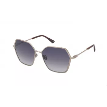 Nina Ricci Moteriški Akiniai Nuo Saulės SNR327590A39 - Acetato Rėmelis, UV400 Apsauga, 59 mm Lęšiai