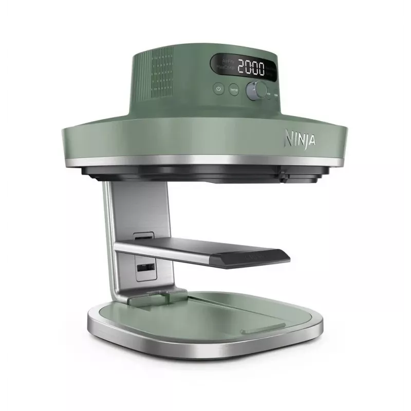 Ninja AS090EUGN 5-in-1 XL stiklinė gruzdintuvė Crispi Pro, 5,7 l, 2050 W, samanų žalia