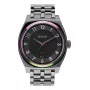 NIXON Vyriškas laikrodis A325-1698-00 40mm Nerūdijančio plieno korpusas Odinis dirželis Japoniškas kvarcas