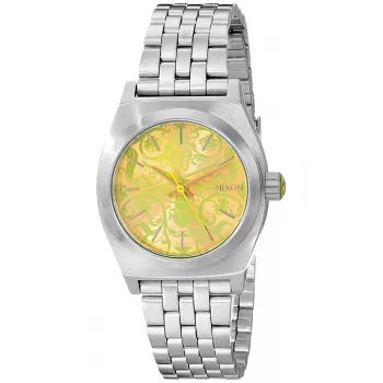 NIXON Small Time Teller moteriškas laikrodis A399-1898-00 27mm rožinio aukso nerūdijantis plienas