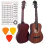 NN AG 34 1/2 akustinė gitara mokymuisi groti, matinė