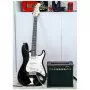 NN EG SET BK elektrinės gitaros pradžios rinkinys juodas
