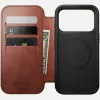NOMAD odinis dėklas, skirtas iPhone 17 Pro su MagSafe ir pinigine