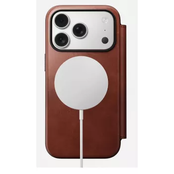 NOMAD odinis dėklas, skirtas iPhone 17 Pro su MagSafe ir pinigine