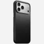 NOMAD Traditional Leather Case, skirta iPhone 17 Pro Max su MagSafe (Juoda)