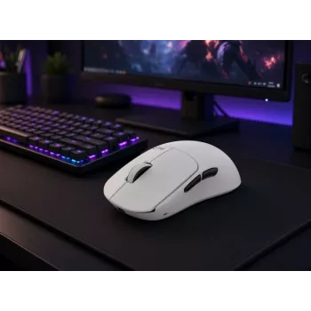 Nubi Mouse NM1 belaidė balta pelė