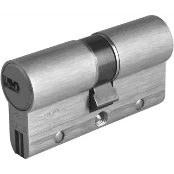NUKI Cisa Astral S 30/30 dvigubo profilio cilindras – 60 mm, nikeliuotas, 3 raktai, EN 1303