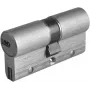 NUKI Cisa Astral S 35/40 europrofilio dvigubas cilindras - anti-snap, anti-bump, anti-drill, anti-pick, 3 reversiniai dimple raktai, nikeliuotas, 75mm bendras ilgis
