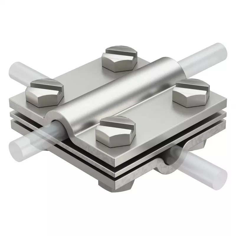 OBO Bettermann 252 8-10 V4A kryžminė jungtis 8-10 mm laidininkams (5312318)