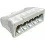 OBO BETTERMANN 61 525 LGR įspaudžiamasis jungiklis 5 polių 0,5-2,5mm² šviesiai pilkas RAL7035 2054507