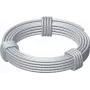 OBO BETTERMANN cinkuoto plieno vielinė virvė 5mm x 10m, 6x7 konstrukcija, DIN 3055, 14,7 kN trūkimo apkrova (5303222)