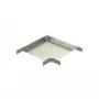 OBO Bettermann TRAY CORNER RS90-60-300 PG 2PCS - 90° Horizontal Cable Tray Bend, 60x300mm, Pre-Galvanized Steel, 2 Pieces