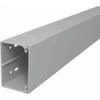 OBO BETTERMANN WDK 60090 sieninis ir lubinis kabelių kanalas 60x90mm akmens pilkos spalvos 2m 6022006