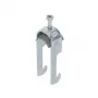 OBO BS-W1-K-28 FT U-Bolt Clamp 22-28mm Hot-Dip Galvanized Steel