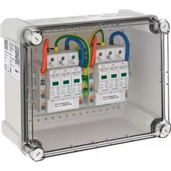 OBO PVG-C1000K 110 PV generatoriaus prijungimo dėžutė 2x1 eilutė 1000V DC IP65