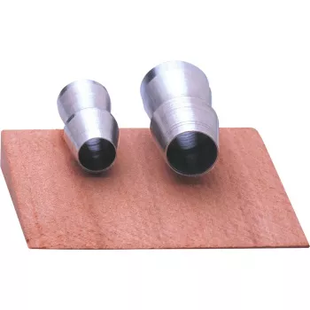 OCHSENKOPF Kirvio galvutės tvirtinimo rinkinys OX E-123-0100, 3 dalių rinkinys (plieninis pleištas, medinis pleištas, apsauginis varžtas) kirvio koto remontui