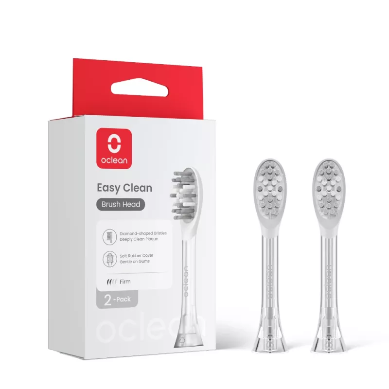 Oclean Brush Head Ease 2 vnt P1K3 Pilka