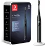 Oclean X Pro Elite Sonic elektrinis dantų šepetėlis – 42 000 VPM, Bluetooth 5.0, AI išmanioji analizė, IPX7 atsparus vandeniui, juodas