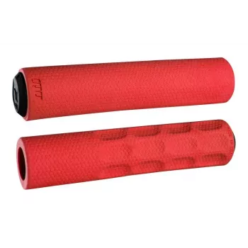Odi Vapor F-1 Rankenos - Juodos, 130mm, Užmaunamos MTB Vairo Rankenos su A.I.R.E. Mišiniu