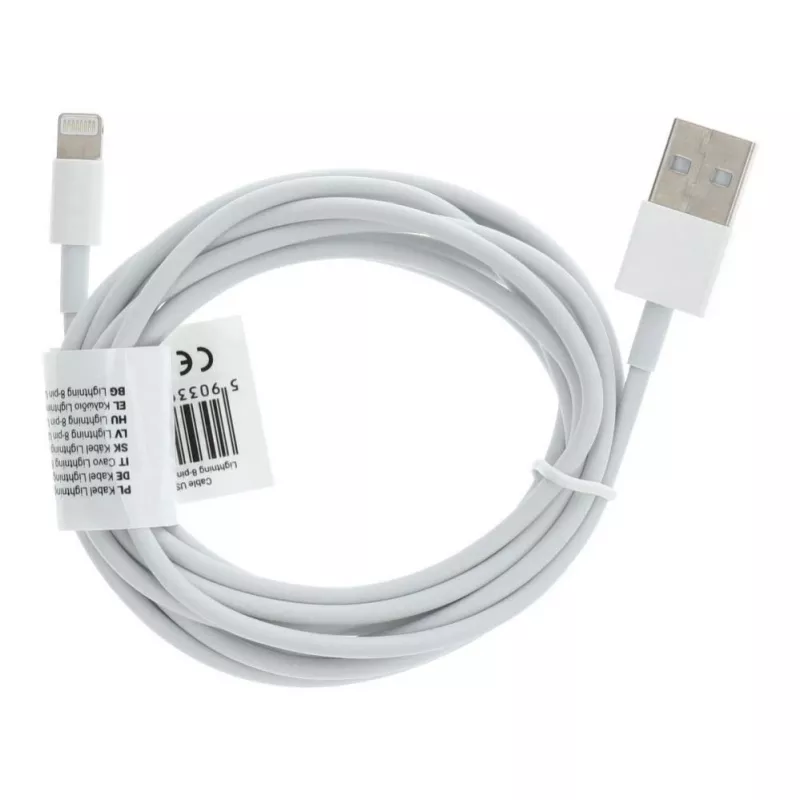 OEM Cable USB A to Lightning C602 2 m White