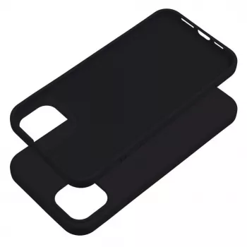 OEM Dėklas, skirtas iPhone 15, Silikoninis, Juodas