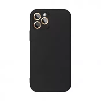OEM Dėklas, skirtas iPhone 15, Silikoninis, Juodas