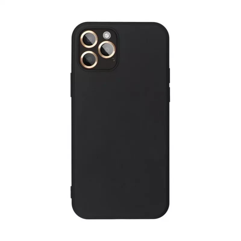 OEM Dėklas, skirtas iPhone 15, Silikoninis, Juodas