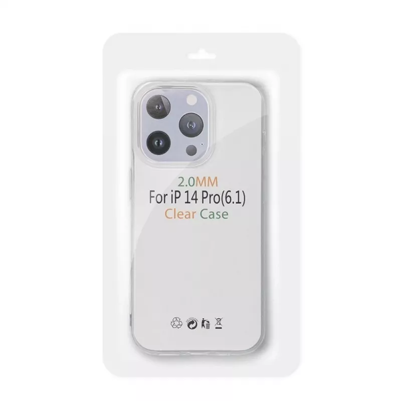 OEM skaidrus dėklas, skirtas Oppo A5 PRO 5G - 2mm TPU kameros apsauga, permatomas