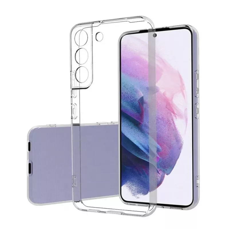 OEM skaidrus dėklas, skirtas Samsung Galaxy S21 FE 5G, 2 mm permatomas TPU galinis dangtelis