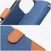 OEM Dėklas su atvartu, skirtas iPhone 16 Pro Max, Jeans Book Blue