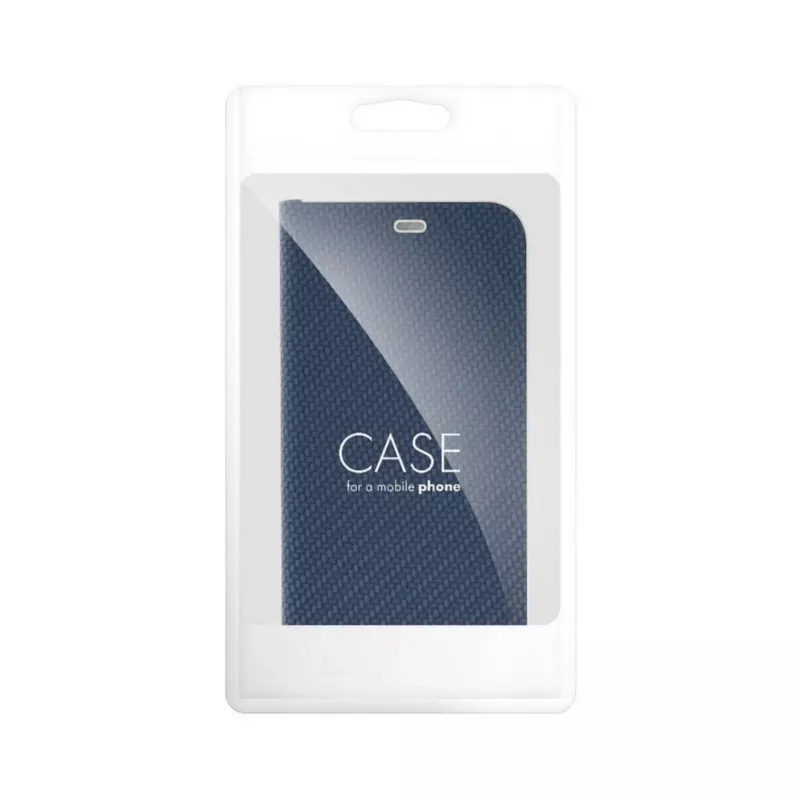 OEM Dėklas su atvartu Samsung A54 5G Luna Book Carbon Blue