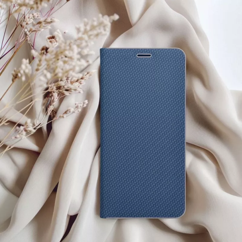 OEM Dėklas su atvartu Samsung A54 5G Luna Book Carbon Blue